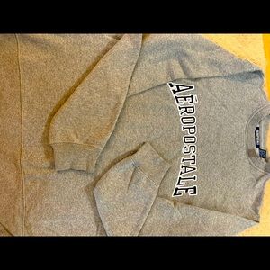 AEROPOSTALE Size Medium Gray Sweatshirt